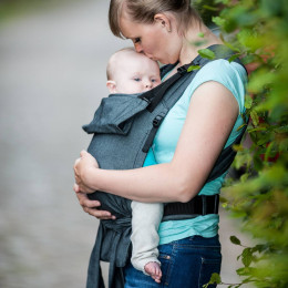 Storchenweige Baby carrier Graphite