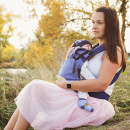 Storchenwiege BabyCarrier Lilac