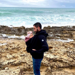 Fun2BeMum TOMY Sweat de Portage Homme - Black