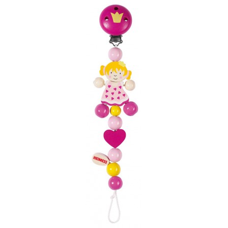 Accroche tétine princesse Accroche tétine princesse