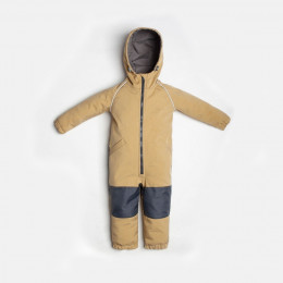 Fun2bemum LEO - Combinaison Imperméable en Softshell - Mustard Melange