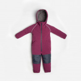 Fun2bemum LEO - Combinaison Imperméable en Softshell - Plum Melange