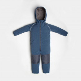 Fun2bemum LEO - Combinaison Imperméable en Softshell - Indigo Melange