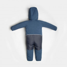 Fun2bemum LEO - Combinaison Imperméable en Softshell - Indigo Melange