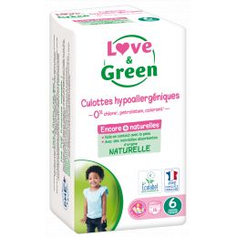 Disposable diapers-Love and green size 6 (over 16 kg) x16