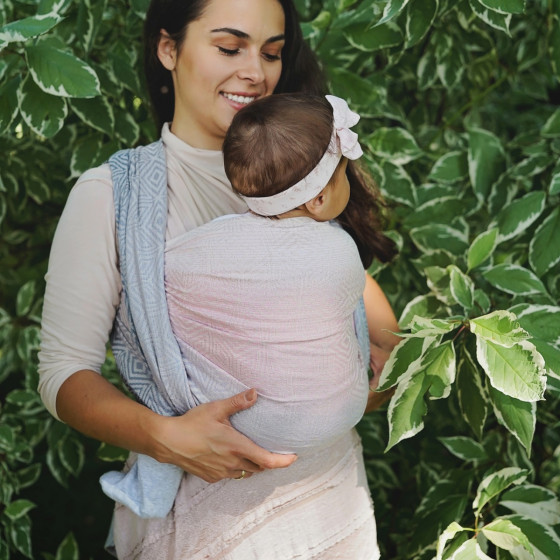 Little Frog Baby wrap - Foggy Cube