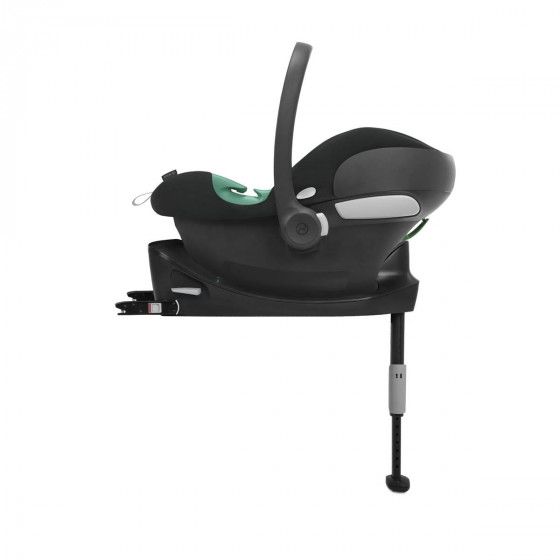 Cybex Aton B2 i-Size Volcano Black - Siège-auto naissance Gr 0+ avec base Isofix ONE