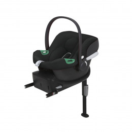 Cybex Pack siège-auto Aton B2 i-Size + base isofix One - Volcano Black