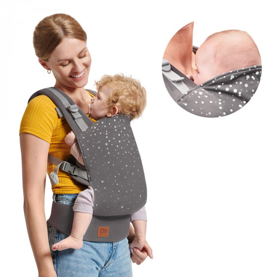 Kinderkraft Nino Confetti Grey - Porte-bébé