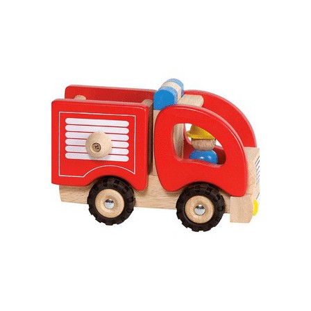  Fire truck wood by Goki