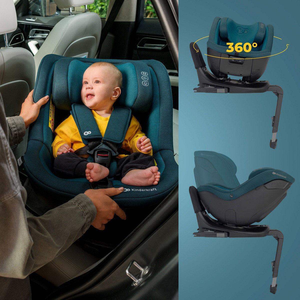 Siège auto groupe 1 pivotant bébé confort - Équipement auto