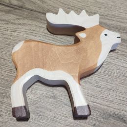 Cerf en bois Holztiger