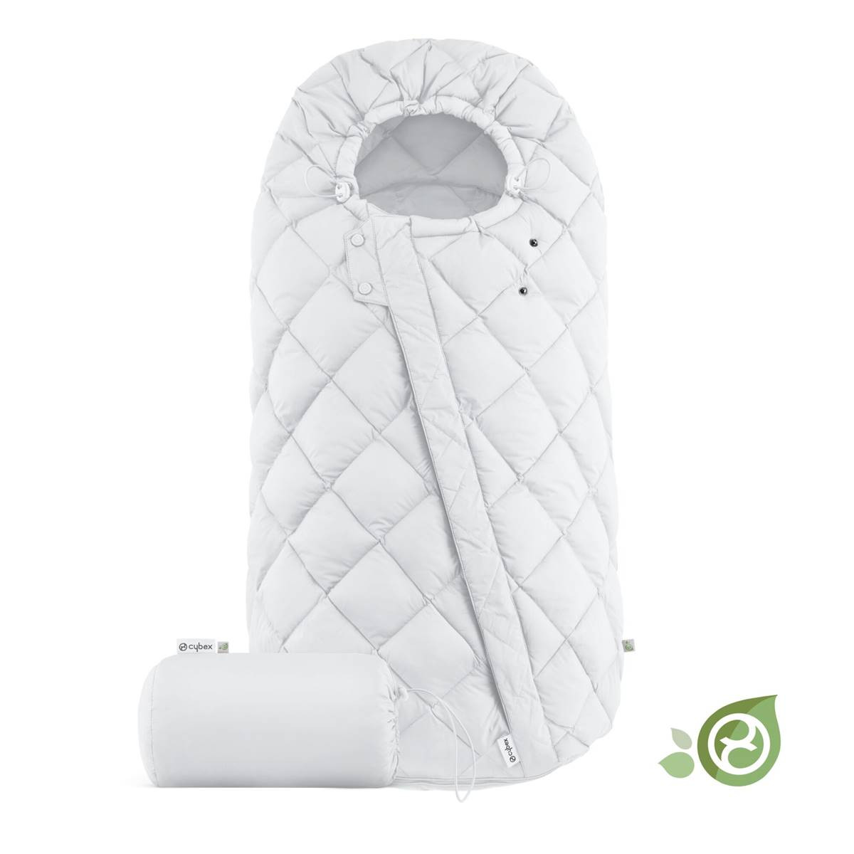 Sac de couchage universel pour poussette, sac de couverture de chancelière  d'hiver pour blanc 
