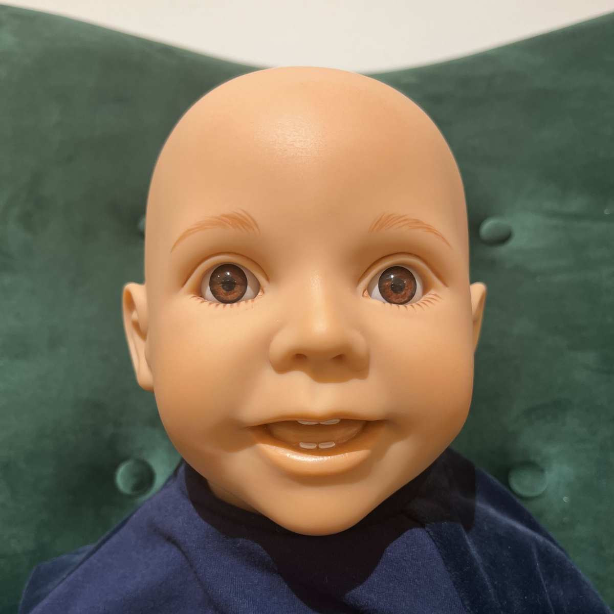 Bébé 3-6 mois 66cm 4,5kg - Poupon de Portage Lesté et Articulé
