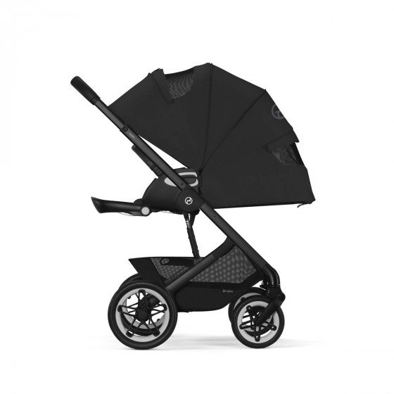 Cybex Talos S Lux Moon Black Chassis Noir - Poussette tout-terrain Cybex Talos S Lux Moon Black Chassis Noir - Poussette tout-terrain