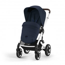 Cybex Talos S Lux 2 - Poussette tout-terrain - Ocean Blue (Châssis Silver)