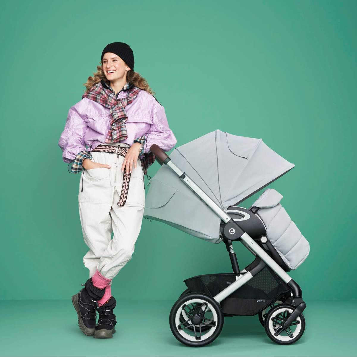 Stokke Xplory X, Vert Canard - Poussette de luxe - Pour le confort de bébé  et des parents 