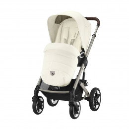 Cybex Talos S Lux 2 - Poussette tout-terrain - Seashell Beige (Châssis Taupe)