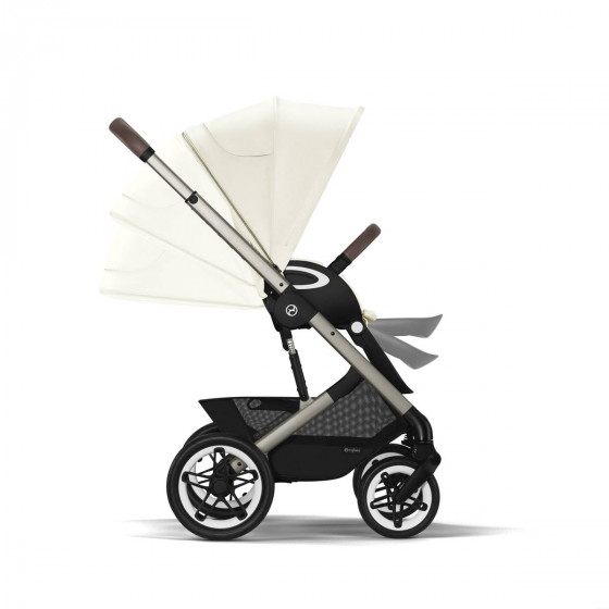 Cybex Talos S Lux Seashell Chassis Taupe - Poussette tout-terrain