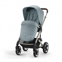 Cybex Talos S Lux Sky Blue Chassis Taupe - Poussette tout-terrain