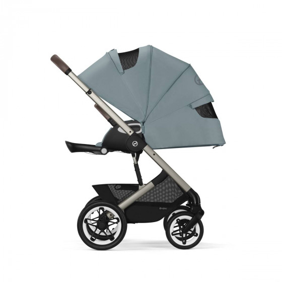 Cybex Talos S Lux Sky Blue Chassis Taupe - Poussette tout-terrain