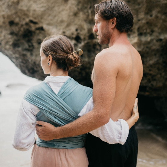 Love And Carry Lagoon - Babywrap with modal tissu