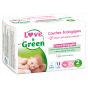 Love and green disposable diapers size 2 (3 to 6 kg)