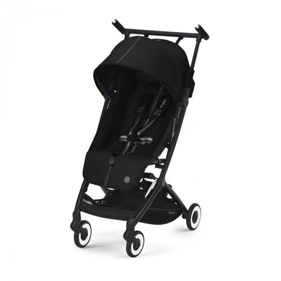 Cybex Libelle 3 Moon Black - Poussette de voyage ultra-compacte