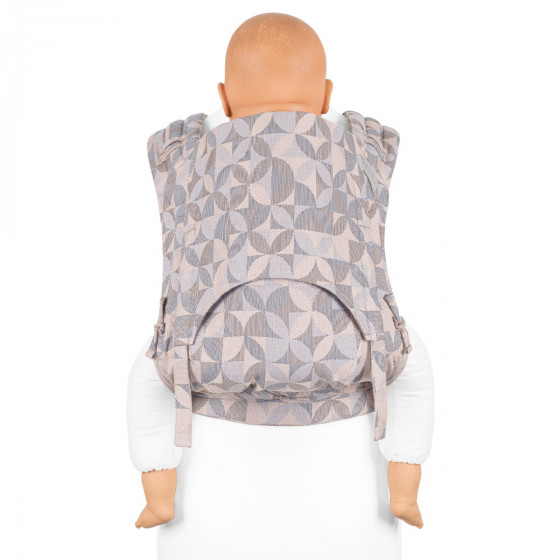 Fidella Flyclick Plus Kaleidoscope Sand - Taille Bambin Porte-bébé Halfbuckle