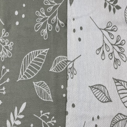 Naturiou Botanie Amande - Écharpe de Portage Tissée en Jacquard