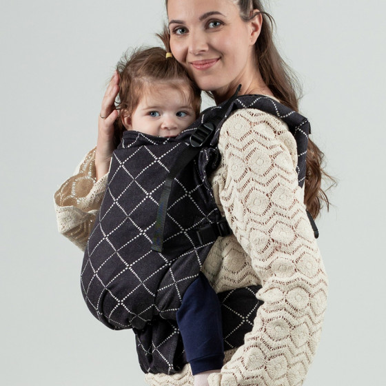 Isara Preschooler Diamonda Black - Porte-enfant