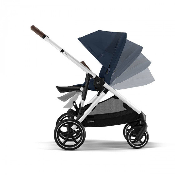 Dossier inclinable - Cybex Gazelle S 2 Ocean Blue - Poussette double évolutive