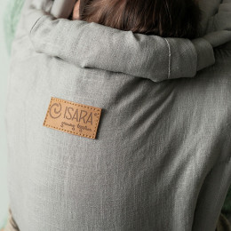 Isara Quick Half Buckle Misty Linen Baby carrier