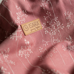 Isara Quick Half Buckle Meadow Grass - porte-bébé Meï-taï Hybride