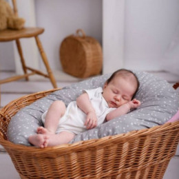 Kinder Hop Wally Coussin d'allaitement 3 en 1 - Rose
