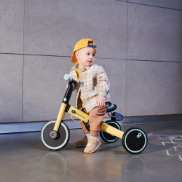 Draisienne Cutie Jaune tricycle Kinderkraft - Bambinou