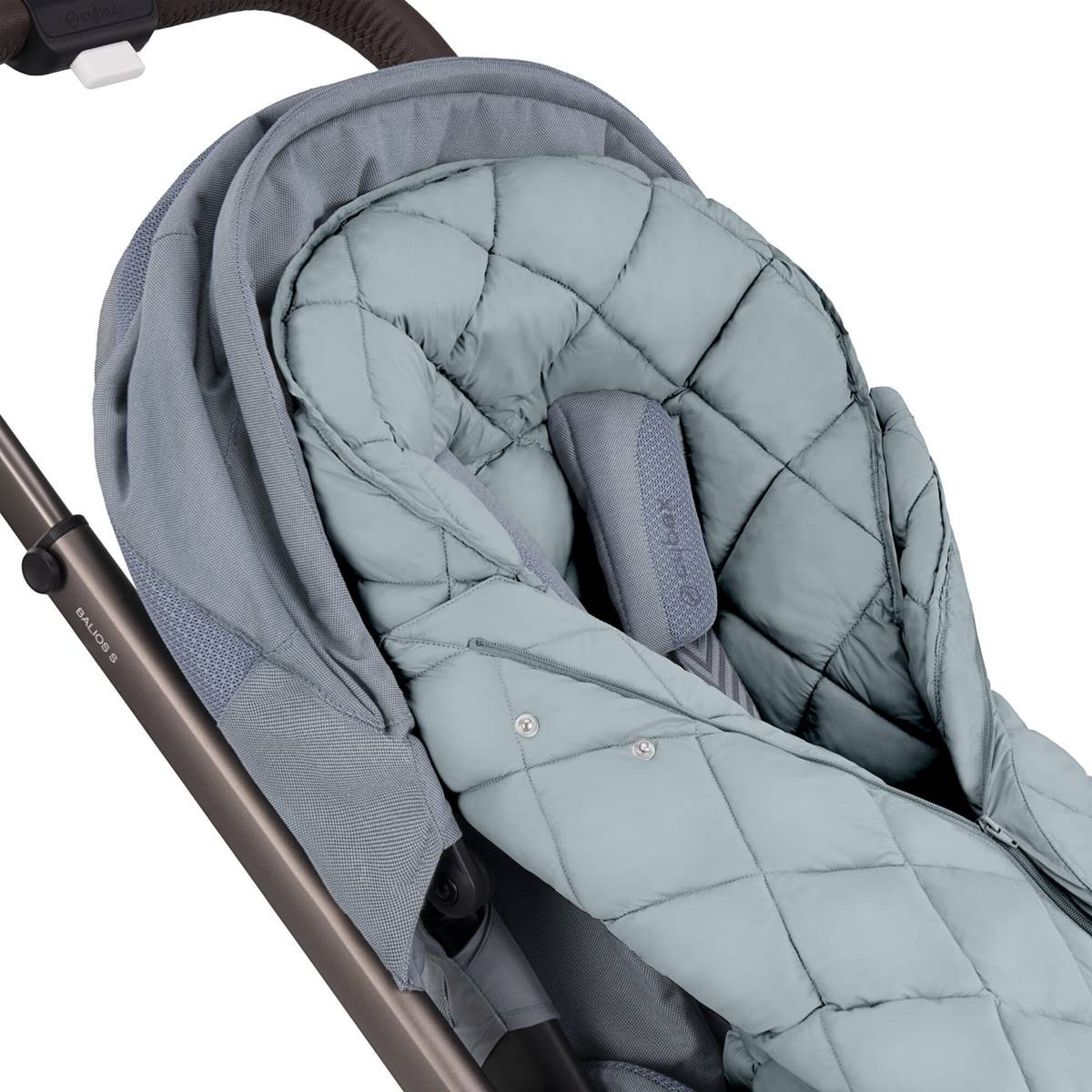 Chancelière Universelle Pour Poussette Hiver - Imperméable, Doublure Chaude, 90x44 Cm - Avec Fermeture éclair Et Cordon Réglable