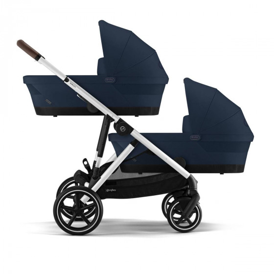 Mode Jumeaux - Cybex Gazelle S Cot Ocean blue - Nacelle pour nouveau-né