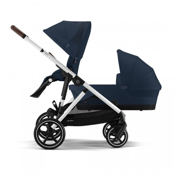 Mode duo face parent - Cybex Gazelle S Cot Ocean blue - Nacelle pour nouveau-né
