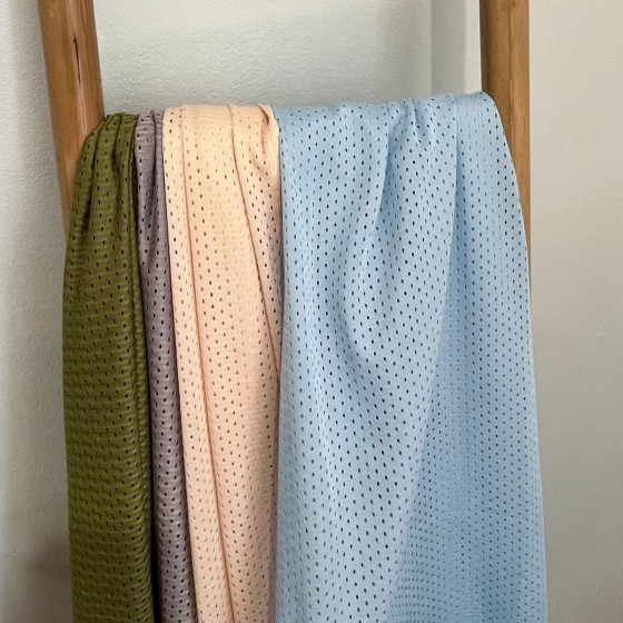 Naturioù R'Sling Blue Pastel - Ring Sling en Mesh