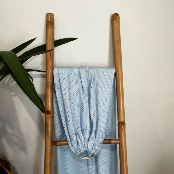 Naturioù R'Sling Blue Pastel - Ring Sling en Mesh