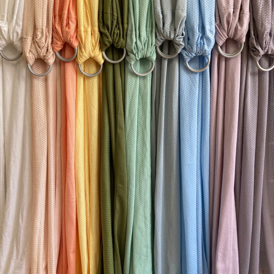 Naturioù R'sling Gris écharpe sans noeud respirante