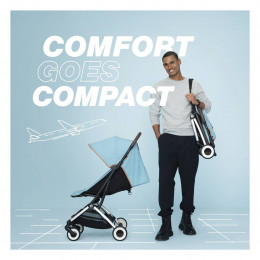 Cybex Orfeo Beach Blue - Poussette de voyage ultra-compacte