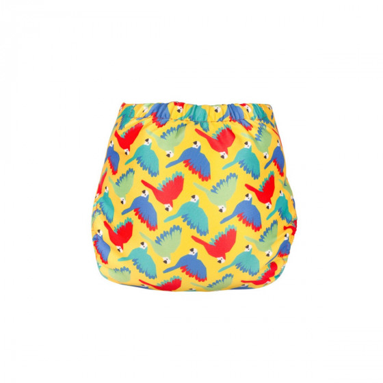 Totsbots Swim Nappy Yellow Parrots