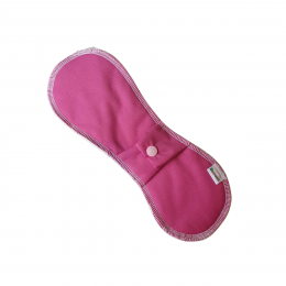 Serviette Hygiénique Lavable flux abondant Naturiou - Framboise