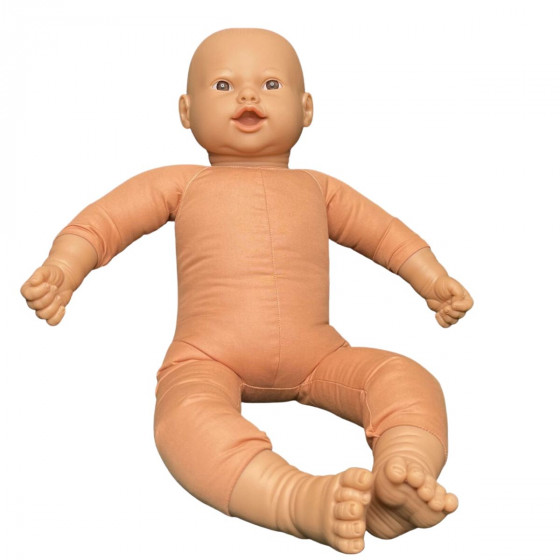 Poupon Multipurpose Newborn Size Doll 2,5kg - 50 cm
