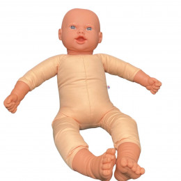 Poupon Multipurpose Newborn Size Doll 2,5kg - 50 cm