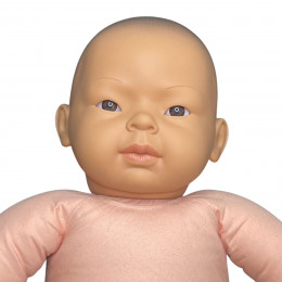 Weighter doll 3-4 mois 60cm 4,2kg - East Asian