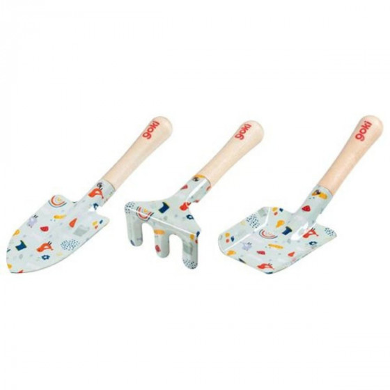 Goki Set d'outils de jardin, printemps