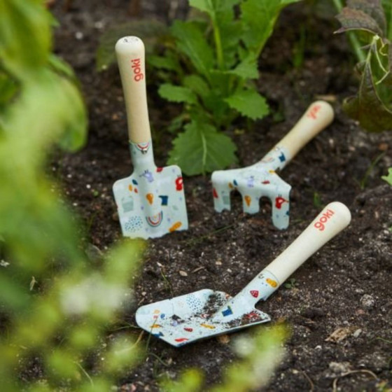 Goki Set d'outils de jardin, printemps